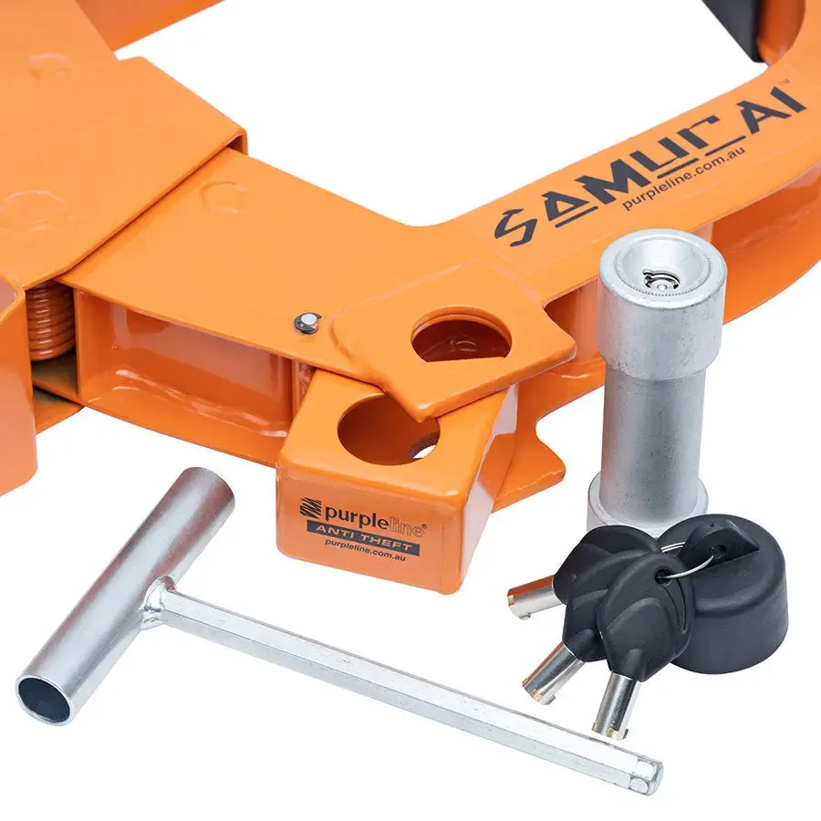 Purpleline Samurai Wheel Clamp Suits All Wheel Sizes