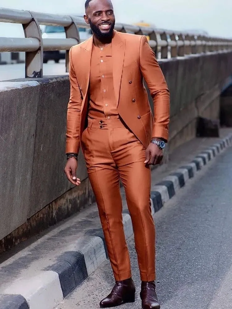 Schoensten  African Men Suits  Slim Fit