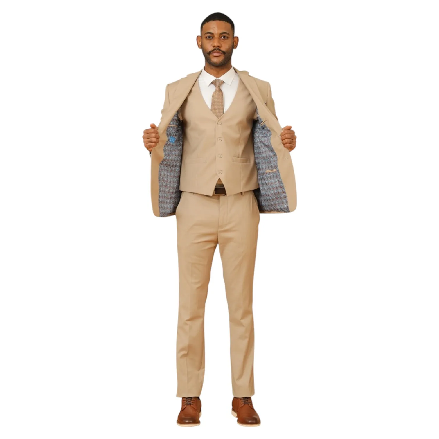 Sean Alexander Solid 3PC. Med. Tan (NEW)