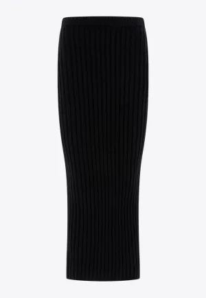 Seta Wool and Cashmere Knit Skirt
