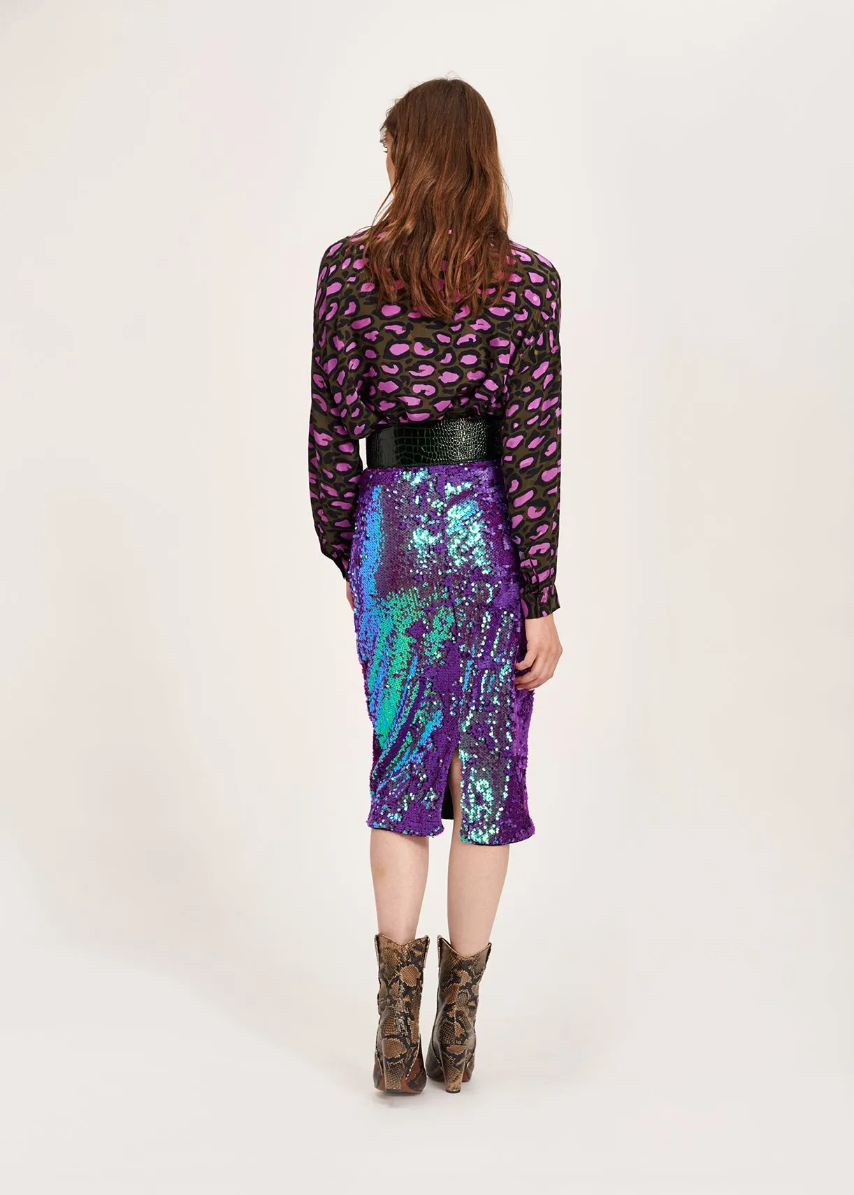 Shawl collar top