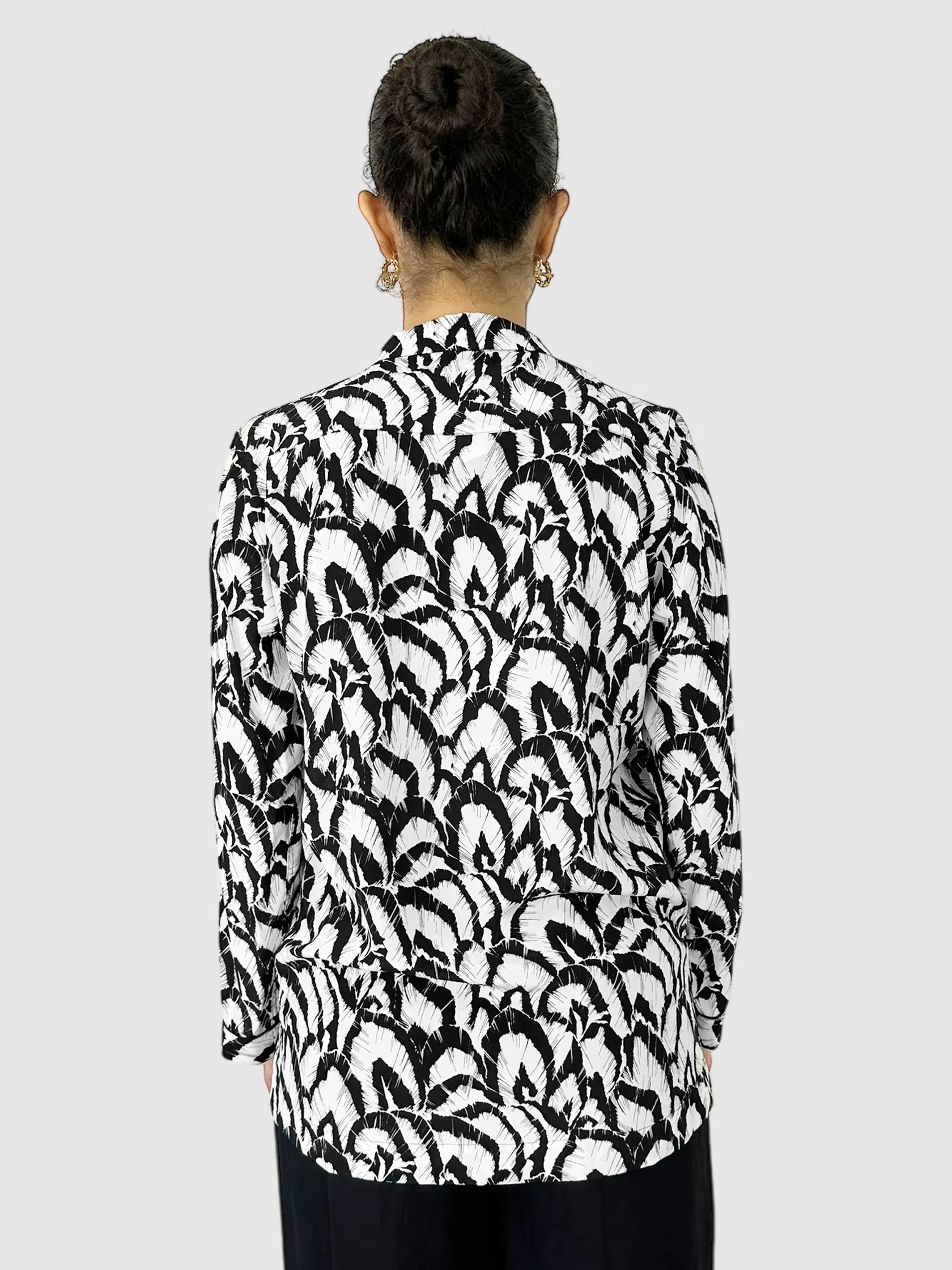 Silk Printed Top