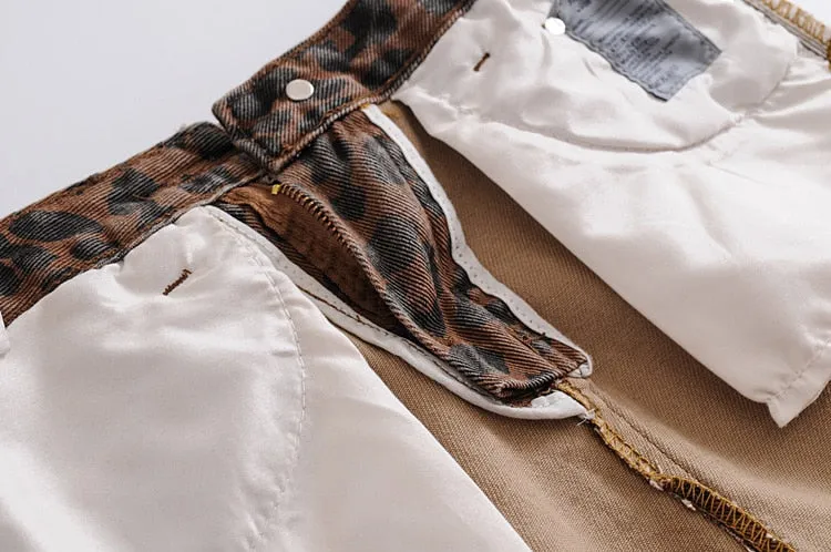 Skye Leopard Print Skirt