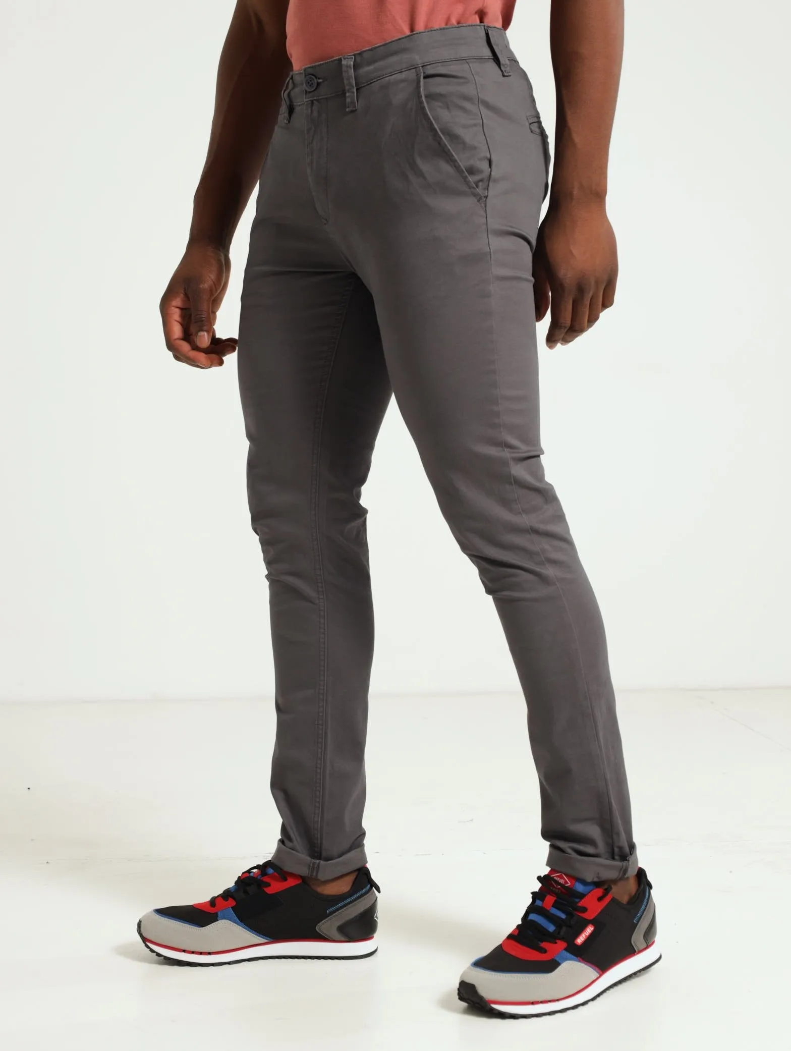 Slim Fit Chino - Grey