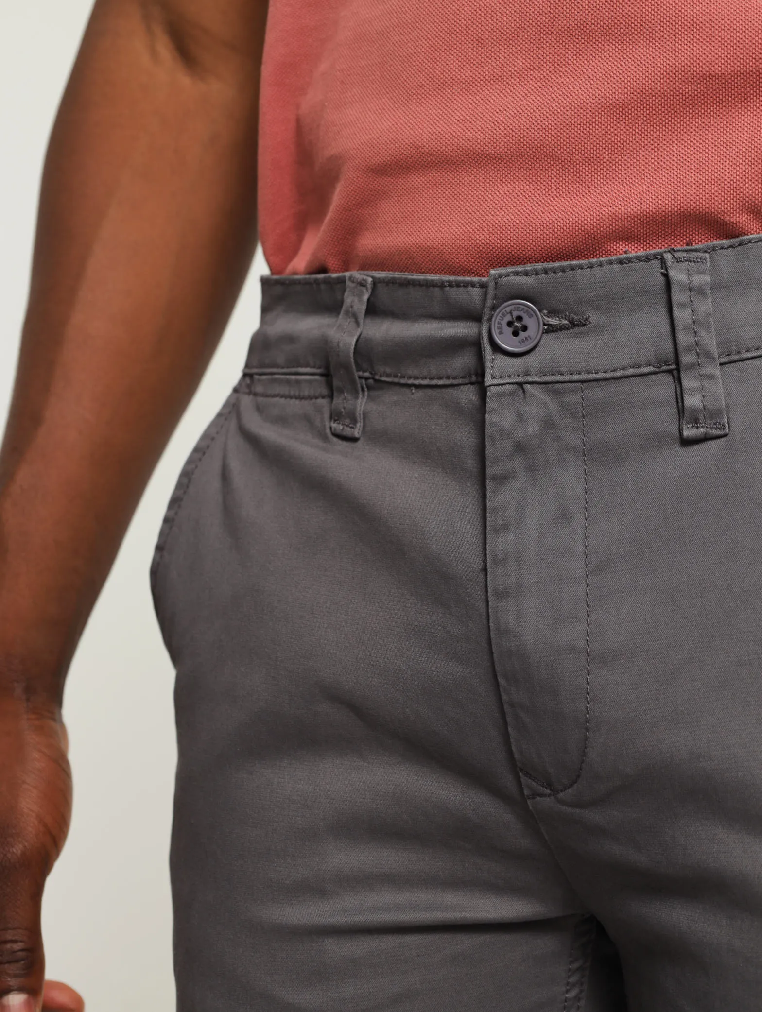 Slim Fit Chino - Grey