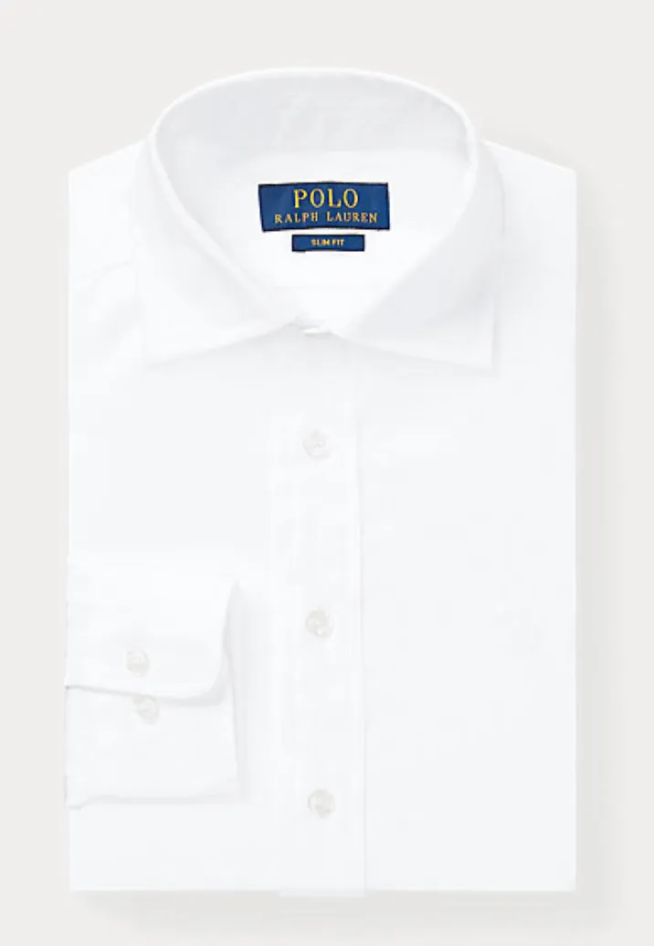 Slim Fit Cotton Dress Shirt