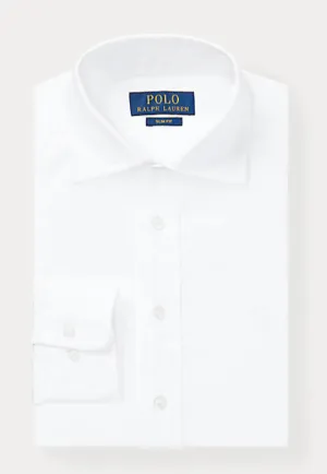Slim Fit Cotton Dress Shirt