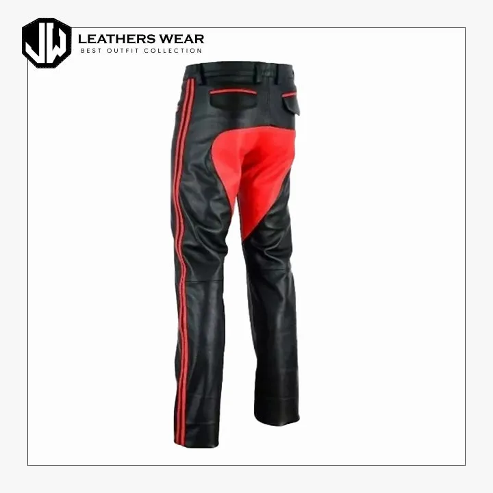 Slim Leather Pants