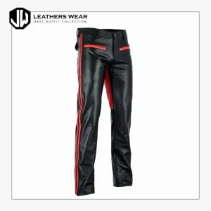 Slim Leather Pants