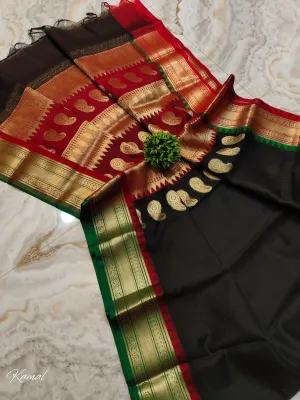 Soft Kota Silk Gorgeous Palla with Blouse
