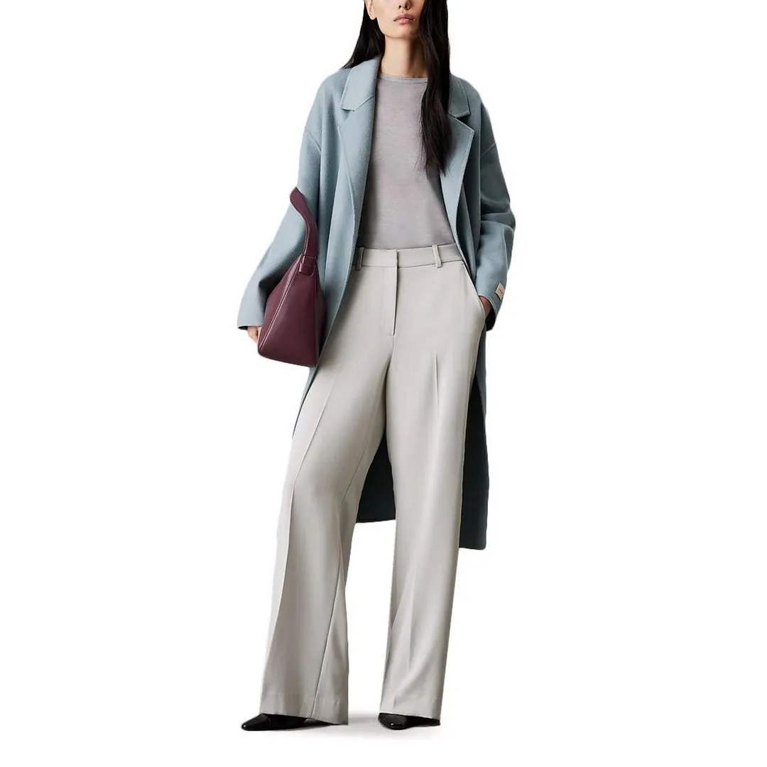 Soft Twill Slim Leg Pant