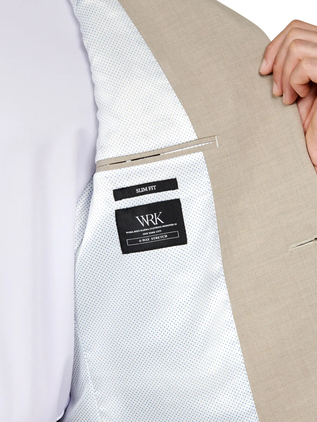 Solid Tailored Suit