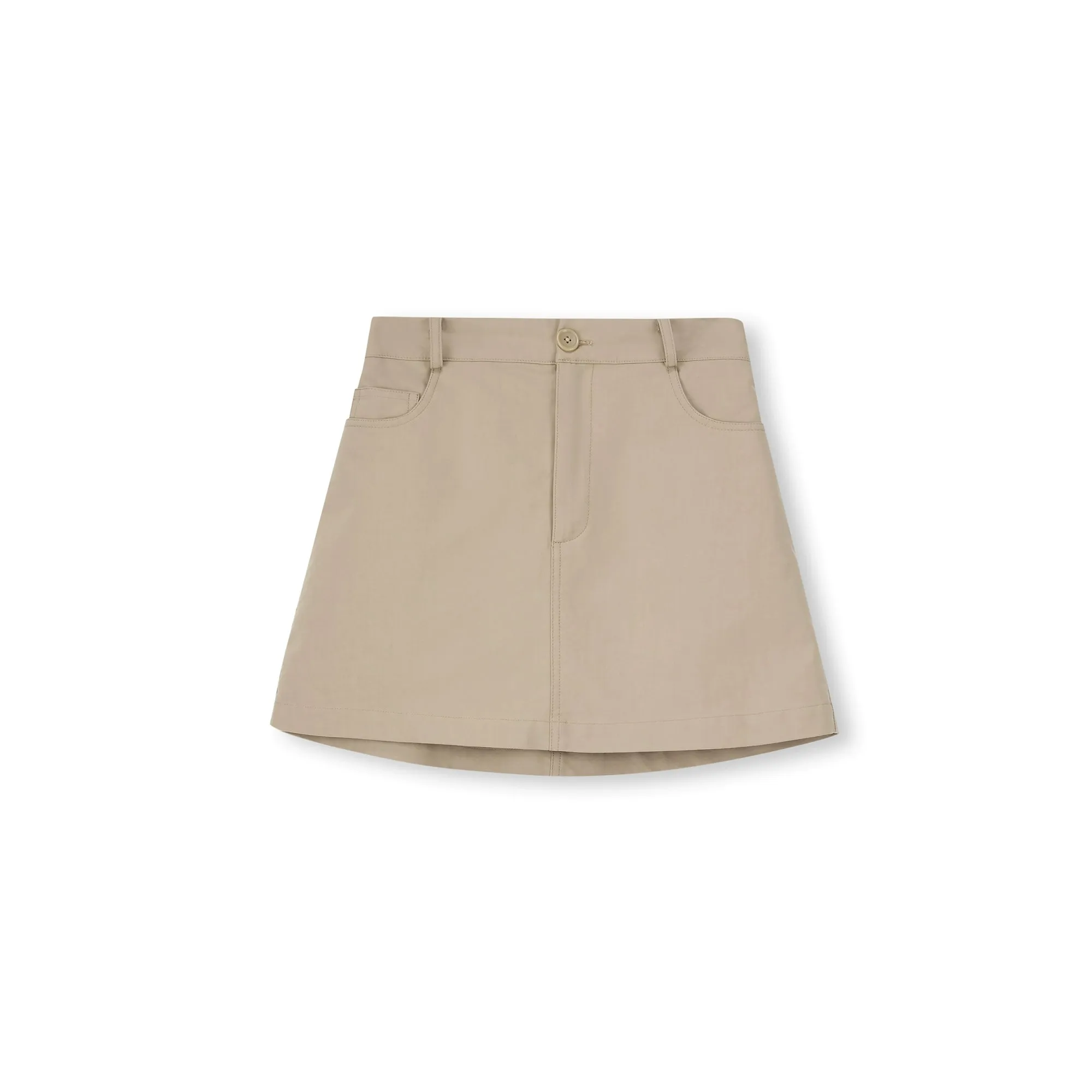 Sophisticated A-Line Mini Skirt