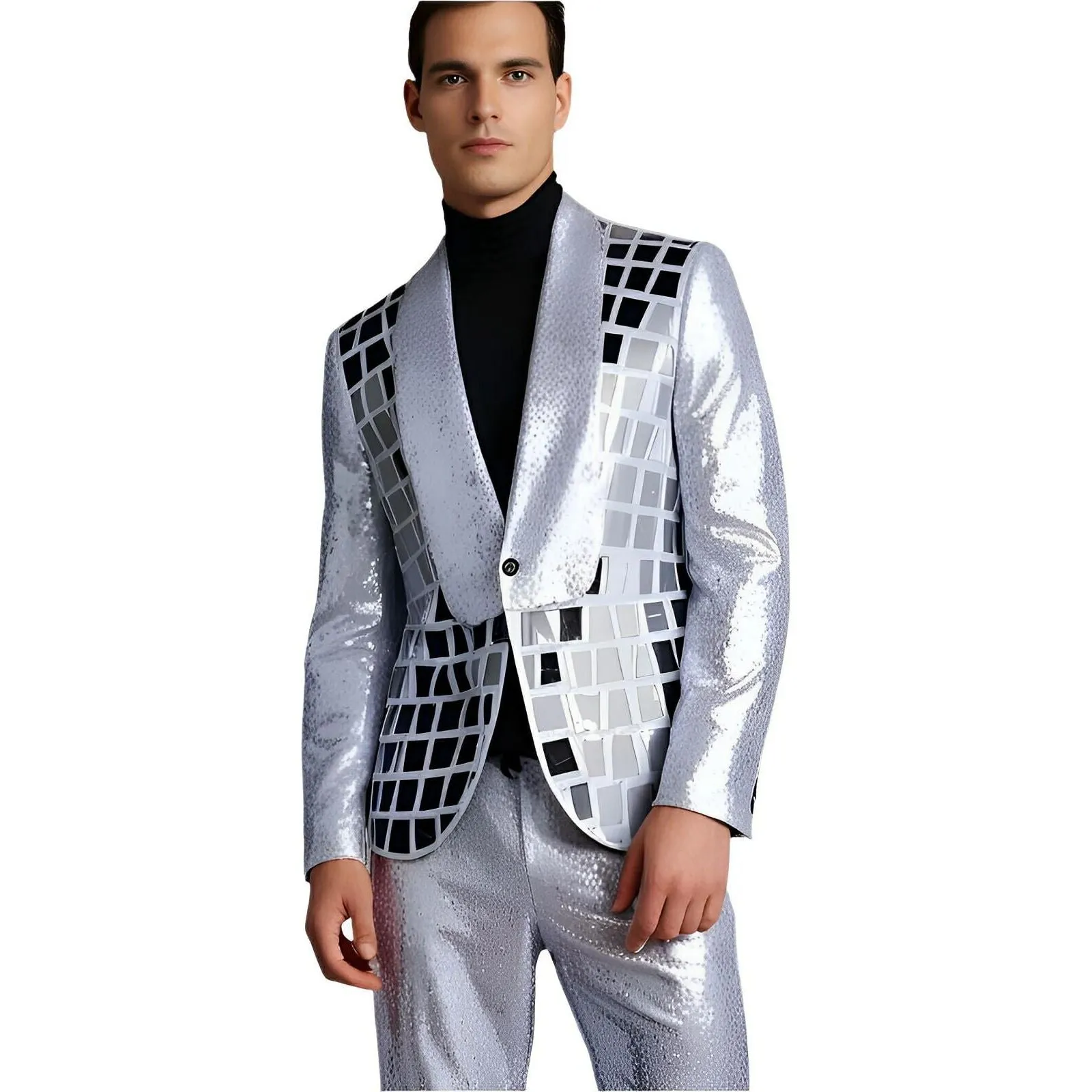 Sterling Sequin Blazer