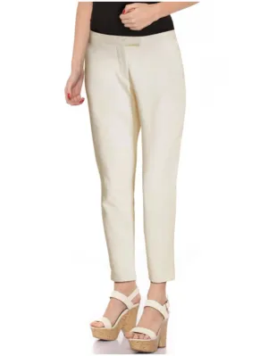 Straight-Leg Pocketed Leather Pants