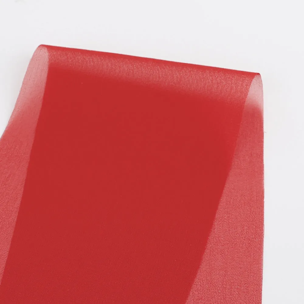 Stretch Silk Georgette - Crimson