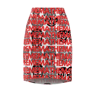 SUPREMEMATHEMATICS PENCIL SKIRT
