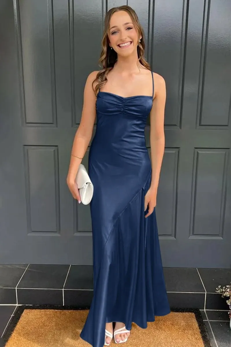 Sweetheart Long Sheath Prom Dresses with Split