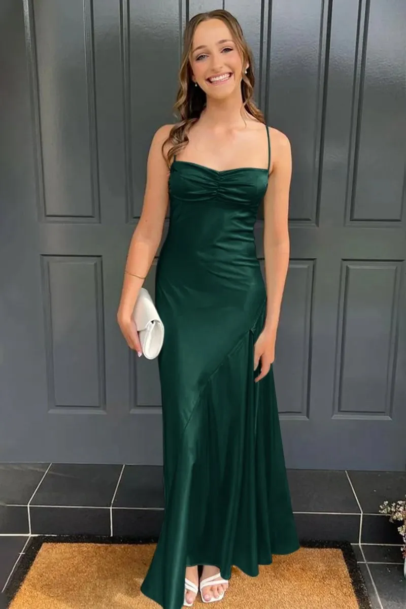 Sweetheart Long Sheath Prom Dresses with Split