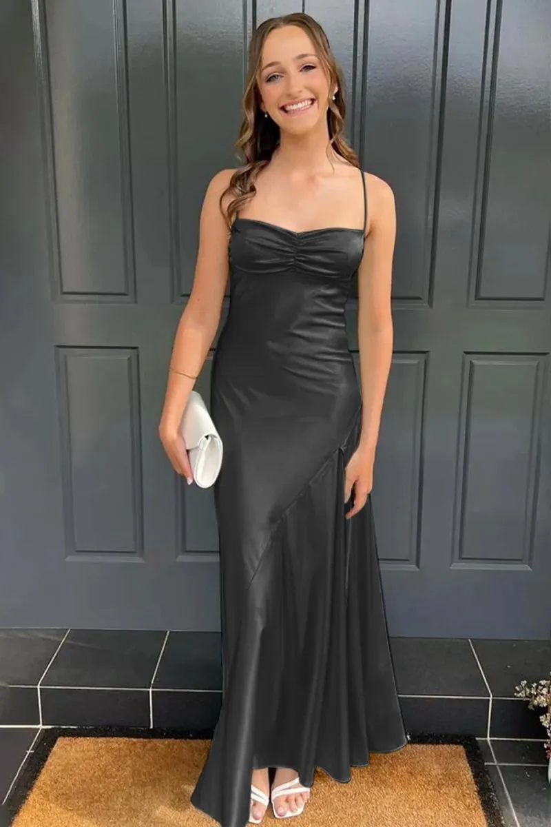 Sweetheart Long Sheath Prom Dresses with Split