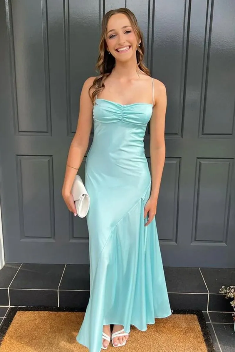 Sweetheart Long Sheath Prom Dresses with Split