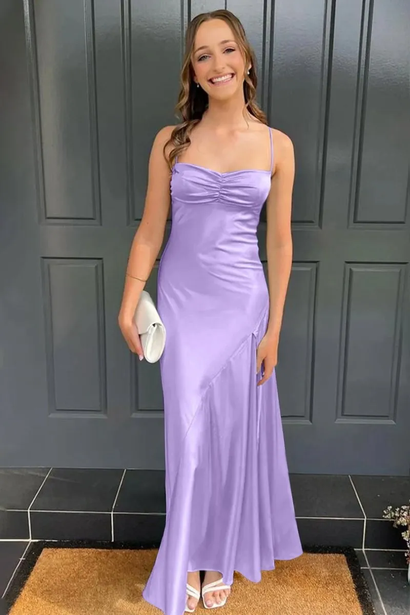 Sweetheart Long Sheath Prom Dresses with Split