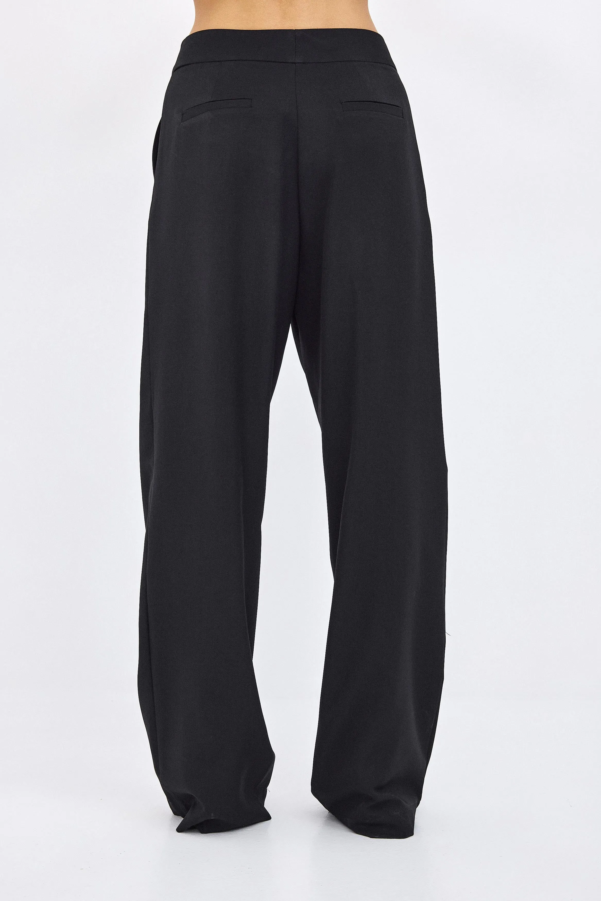 Tailored Strapless Suit - Black
