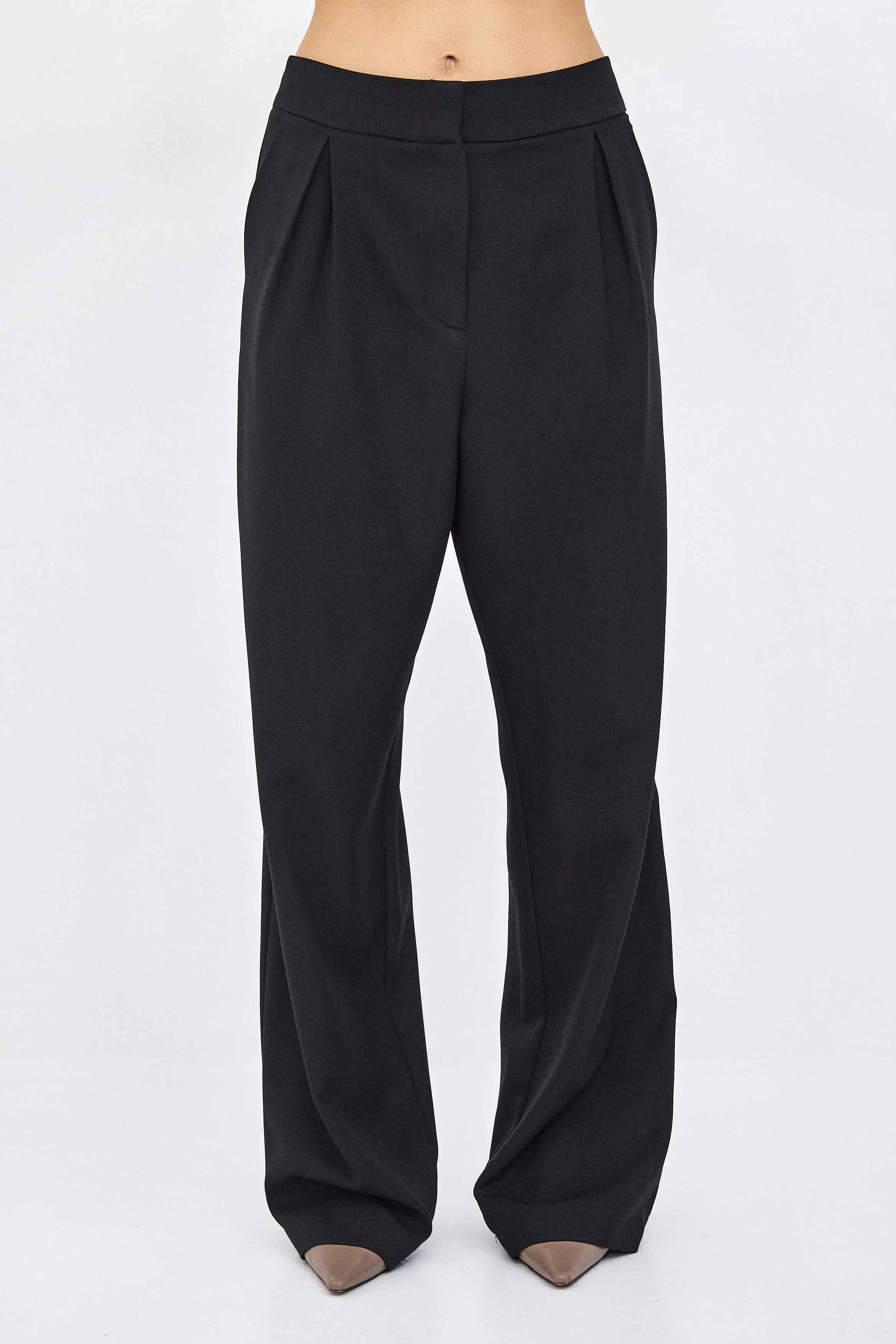Tailored Strapless Suit - Black