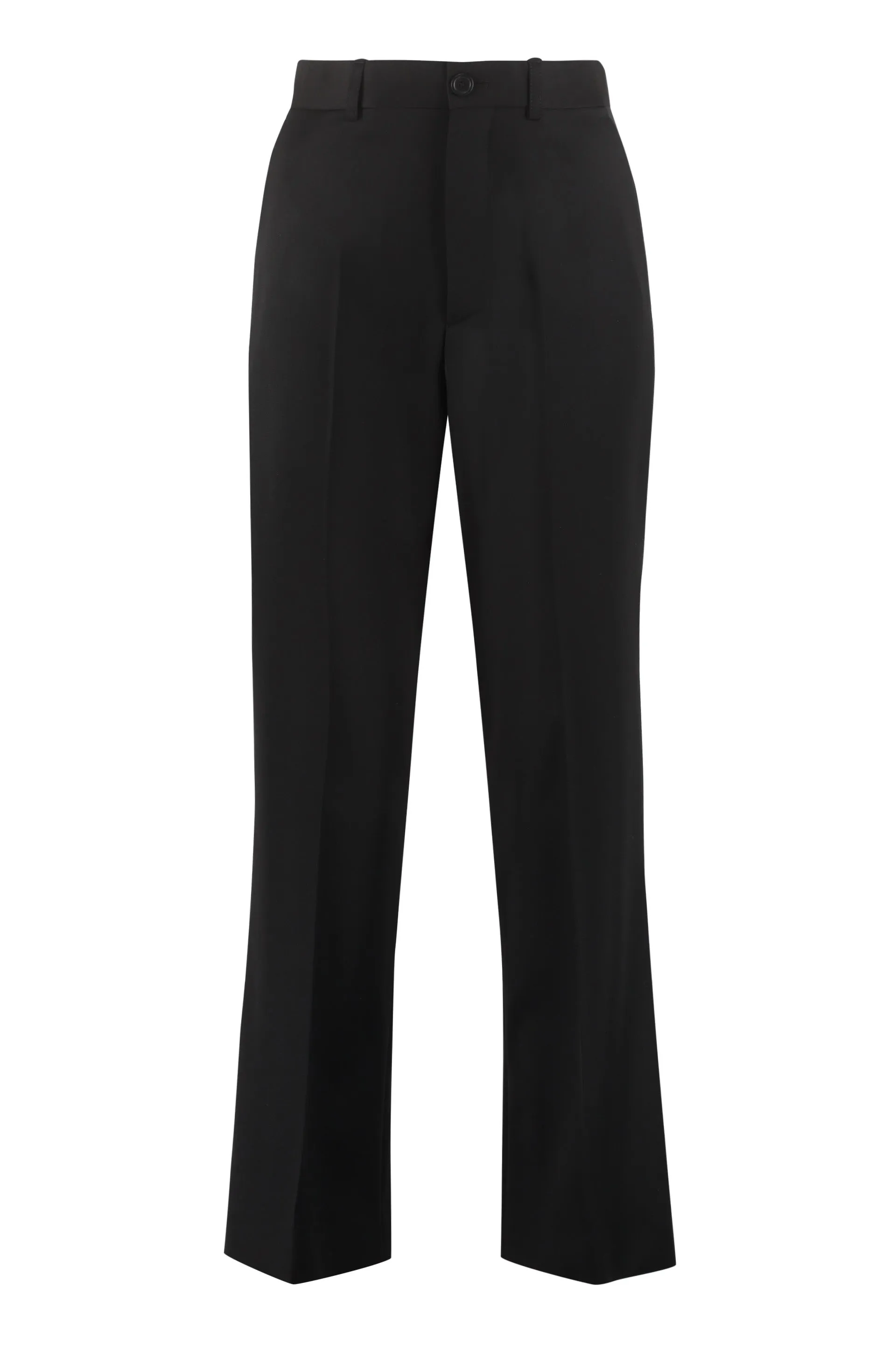 Tailored wool trousers