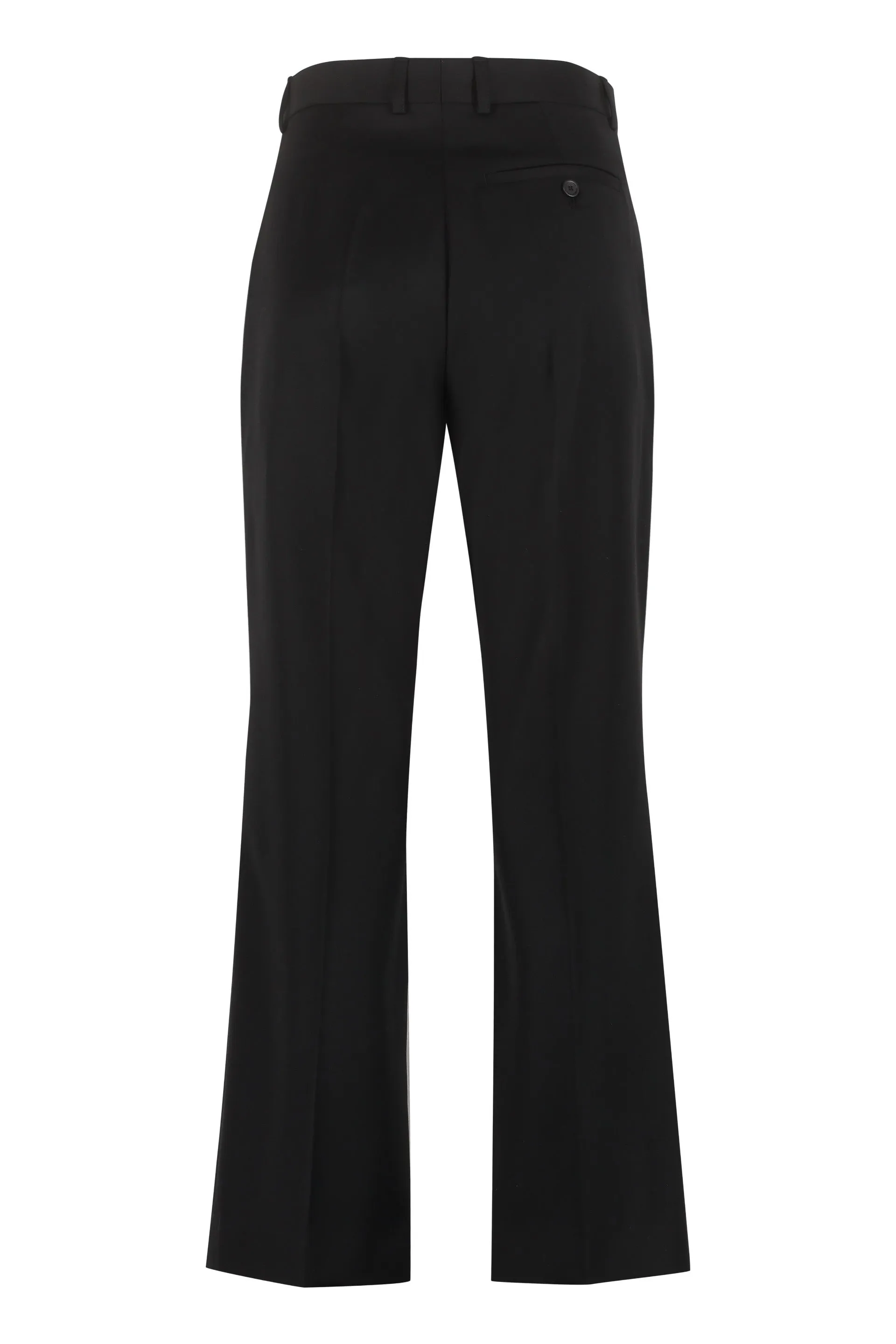 Tailored wool trousers
