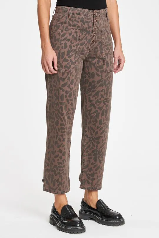 Tammy Trousers Jagged Leopard