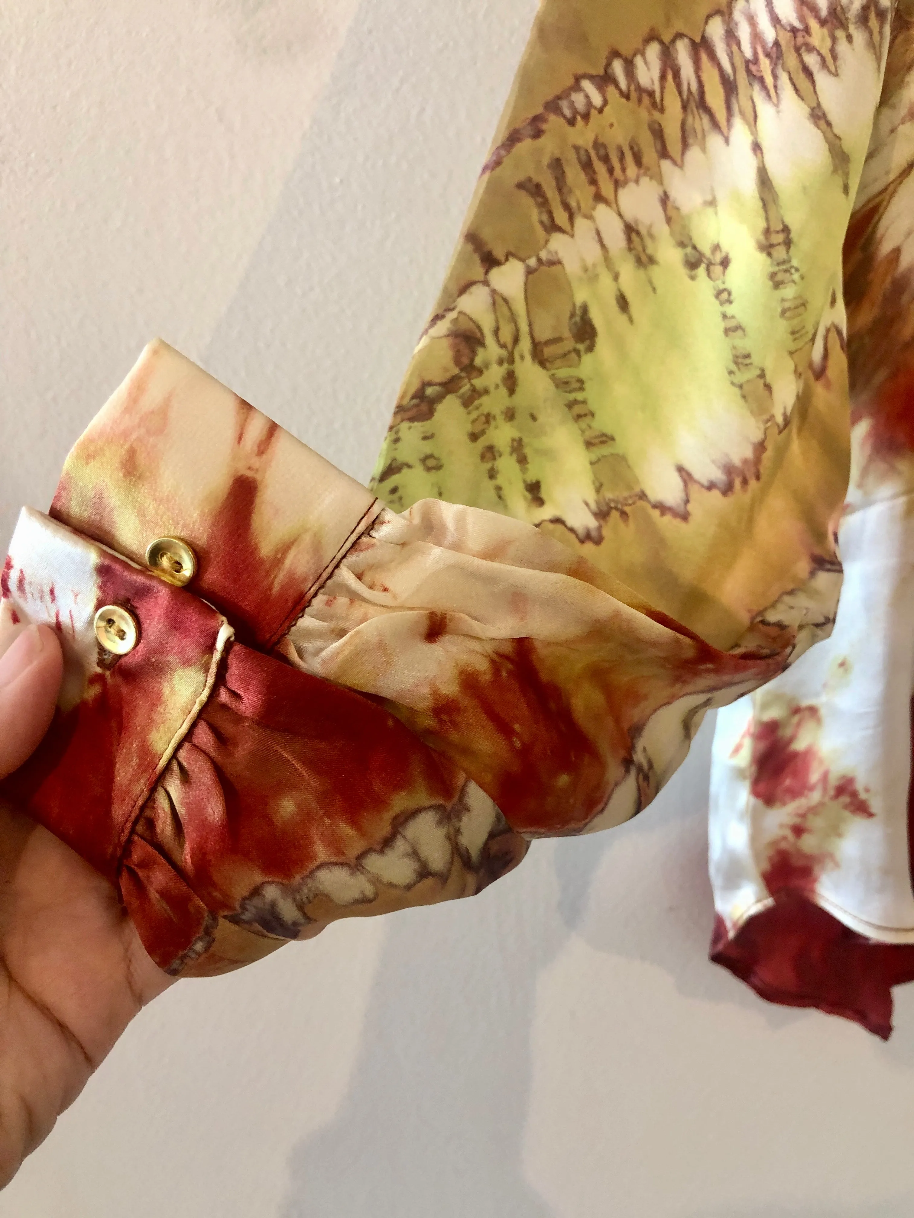 The Havana Silk Blouse in Caballo