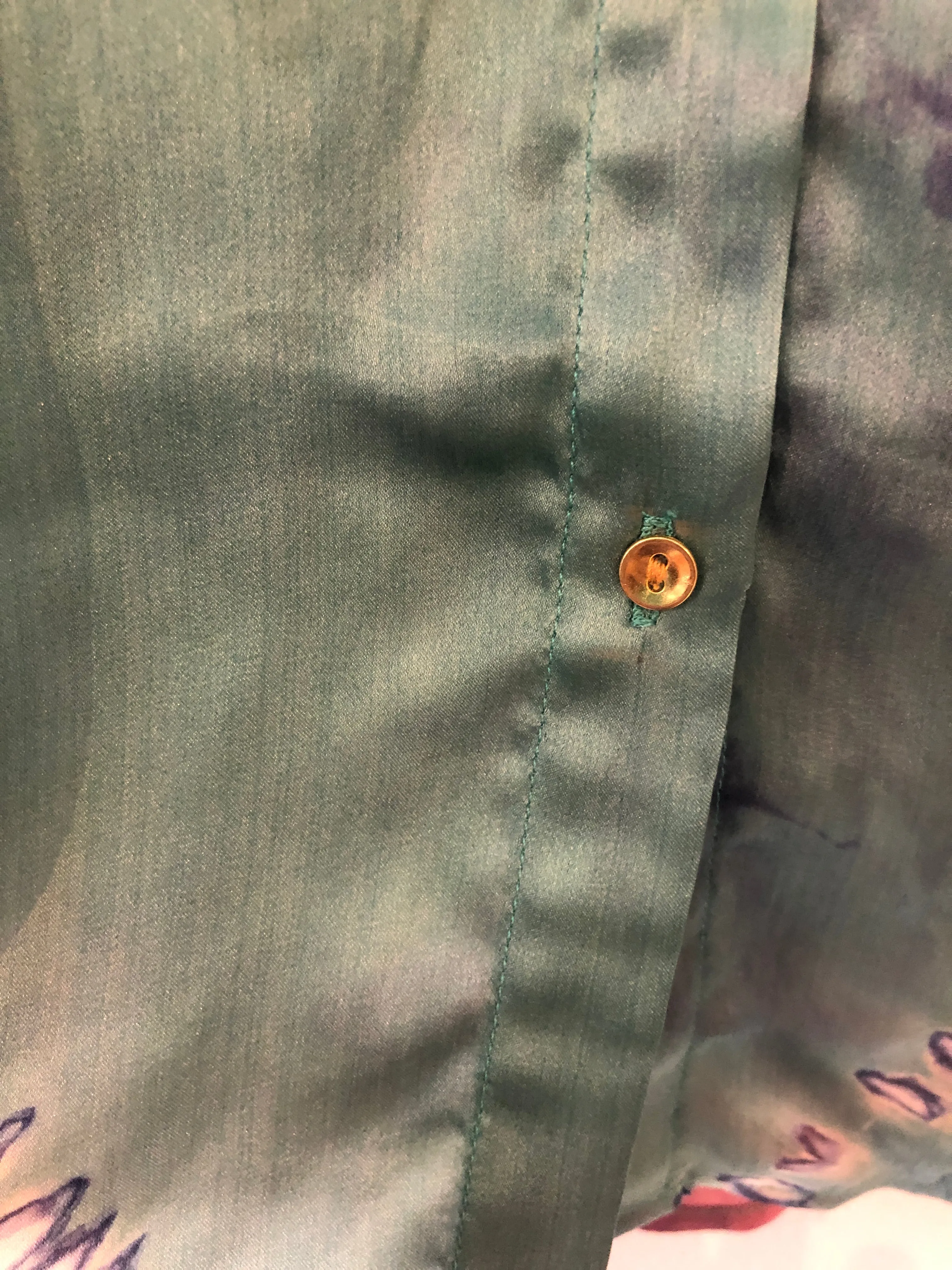 The Havana Silk Blouse in Del Morro