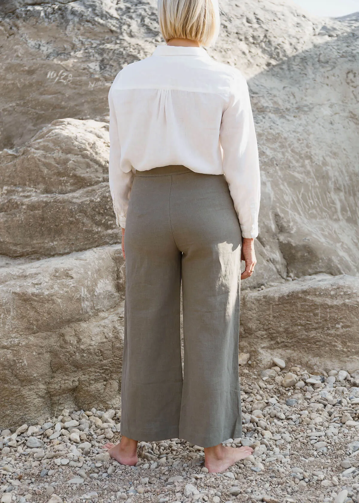 The Kara Pant in Sage