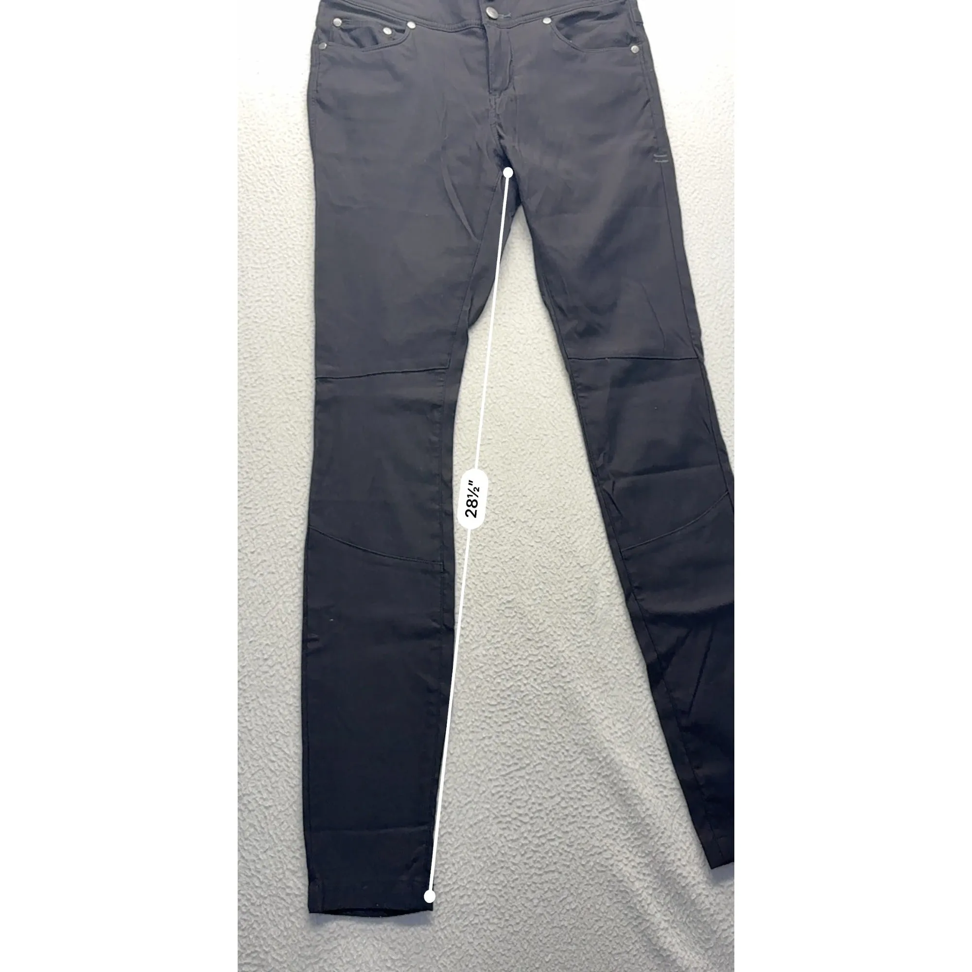 Toad&Co Womens Black Slim Fit Stretch Pants #7529