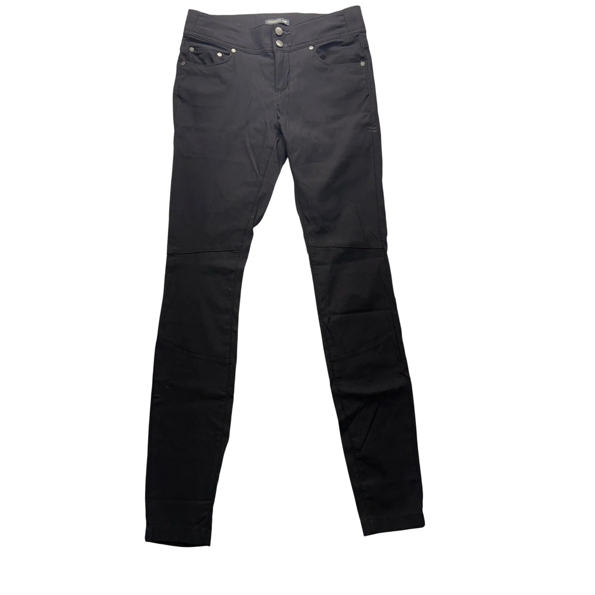 Toad&Co Womens Black Slim Fit Stretch Pants #7529