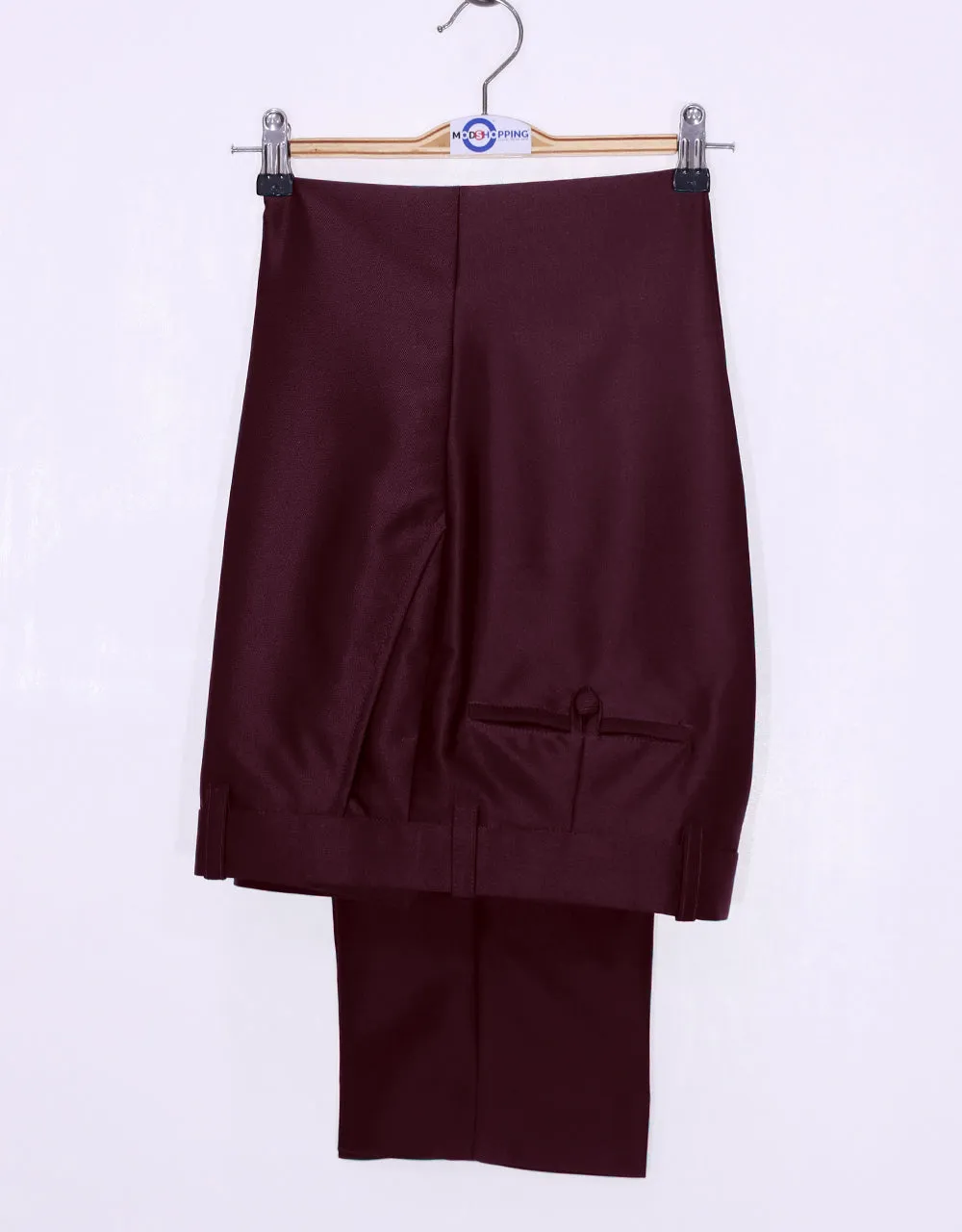 Tonic Suit | Mod Fashion Burgundy Tonic Suit