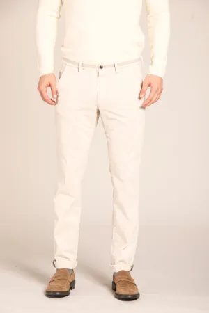 Torino University men's chino pants in gabardine slim fit 