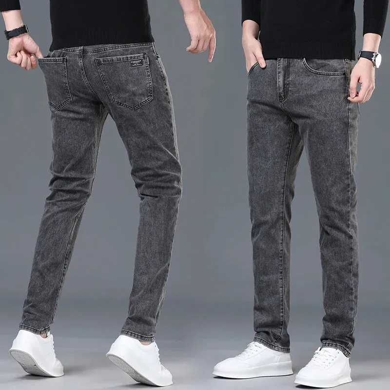 TrendStyle Pure Colour Slim Fit Jeans