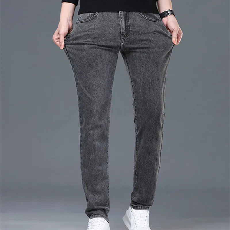 TrendStyle Pure Colour Slim Fit Jeans