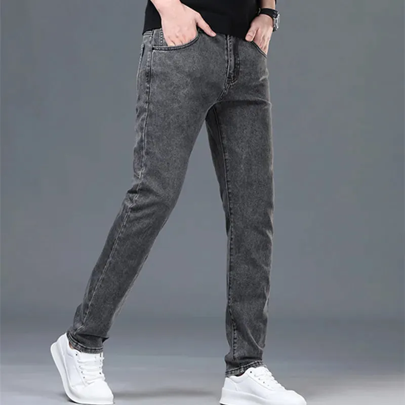 TrendStyle Pure Colour Slim Fit Jeans