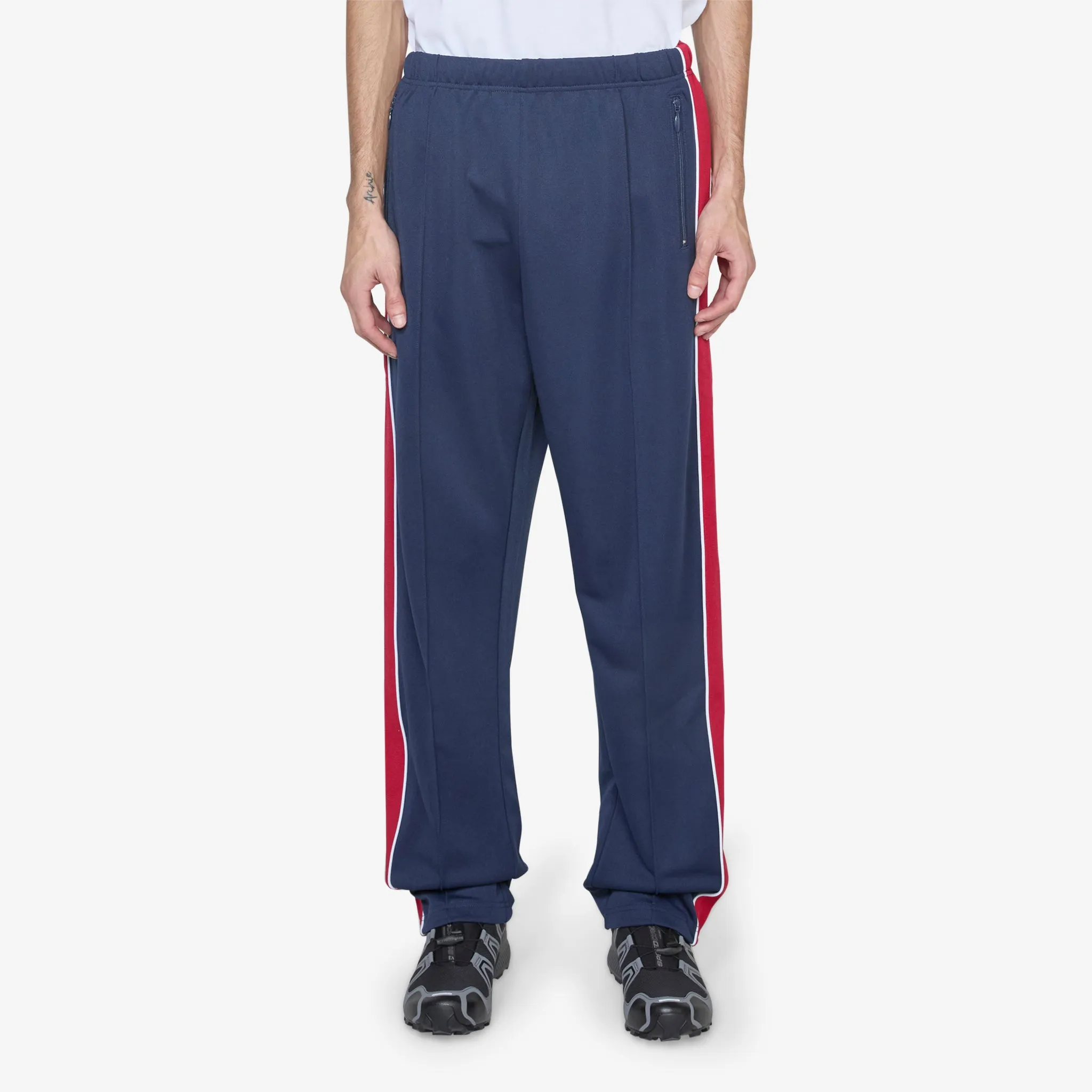 Tricot Straight Track Pants Black Iris