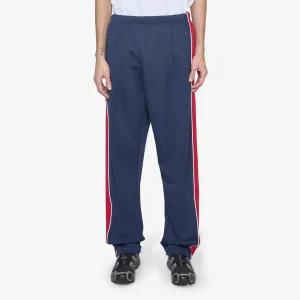 Tricot Straight Track Pants Black Iris