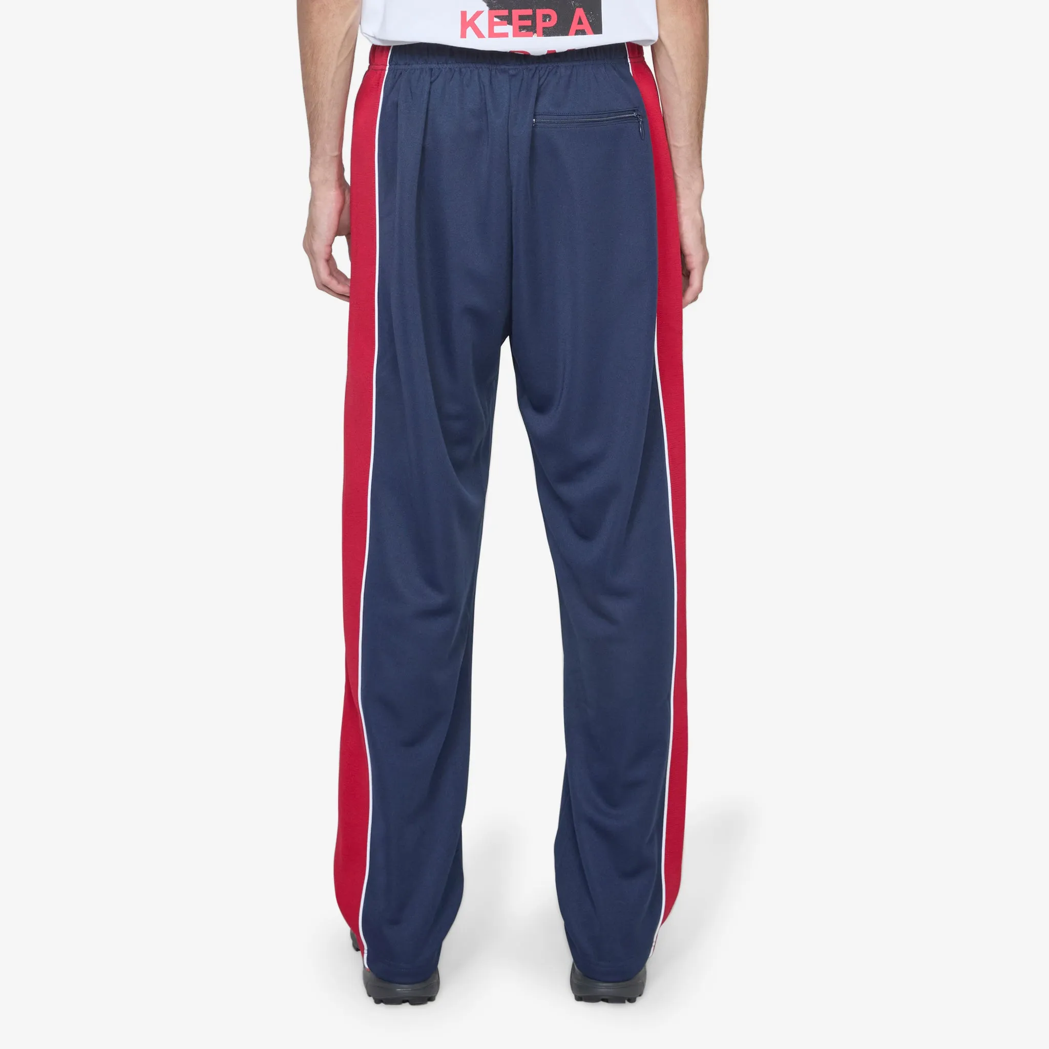 Tricot Straight Track Pants Black Iris