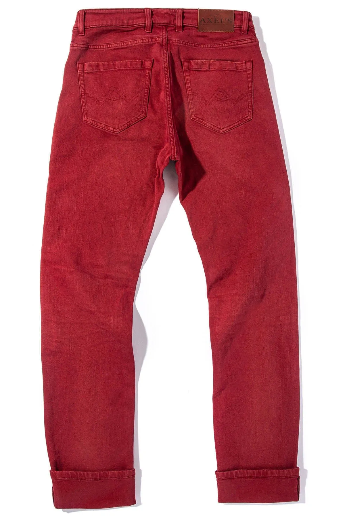 Tucson Selvedge Denim In Cherry