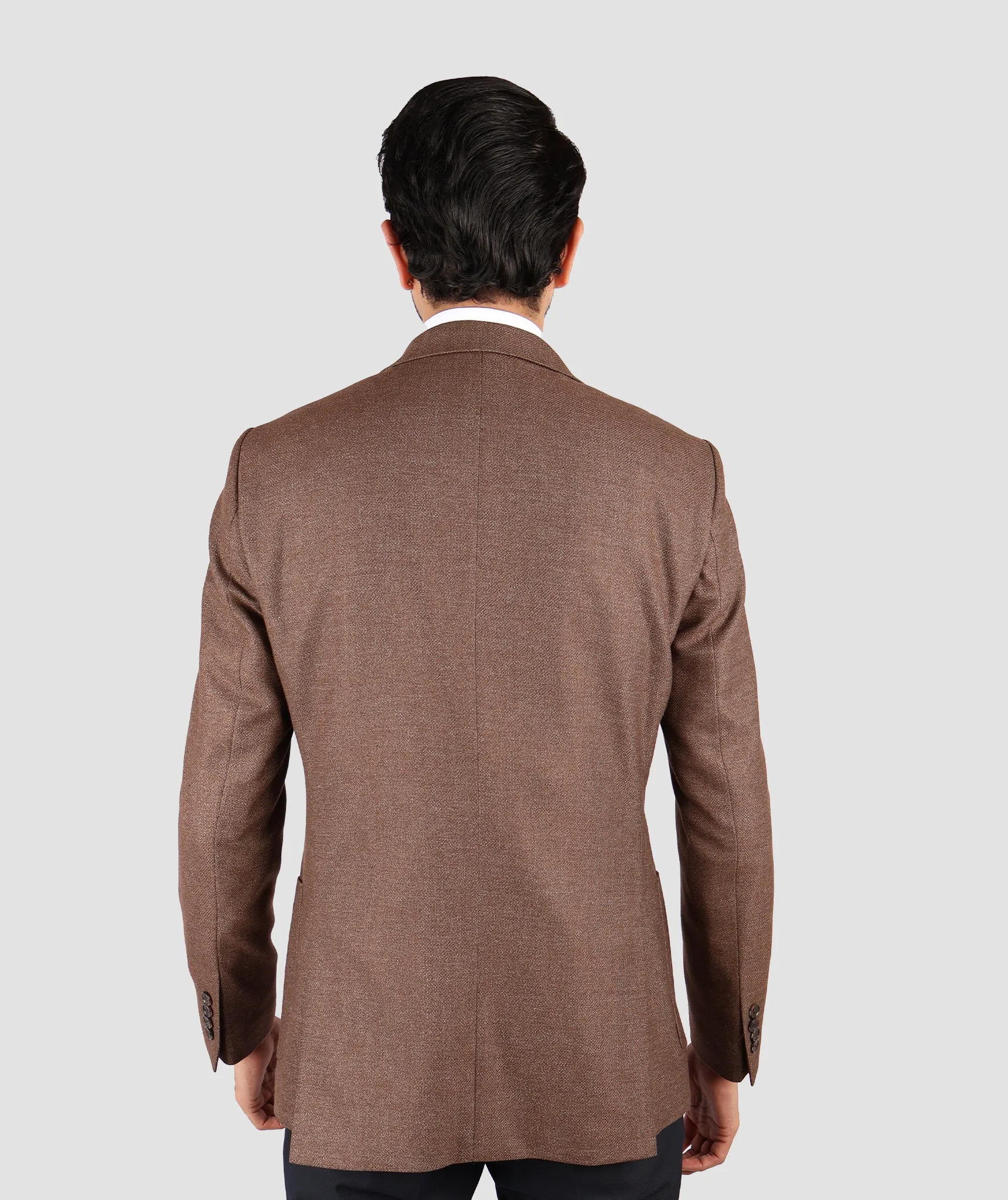 TWN Camel Slim Fit  Combination Suit
