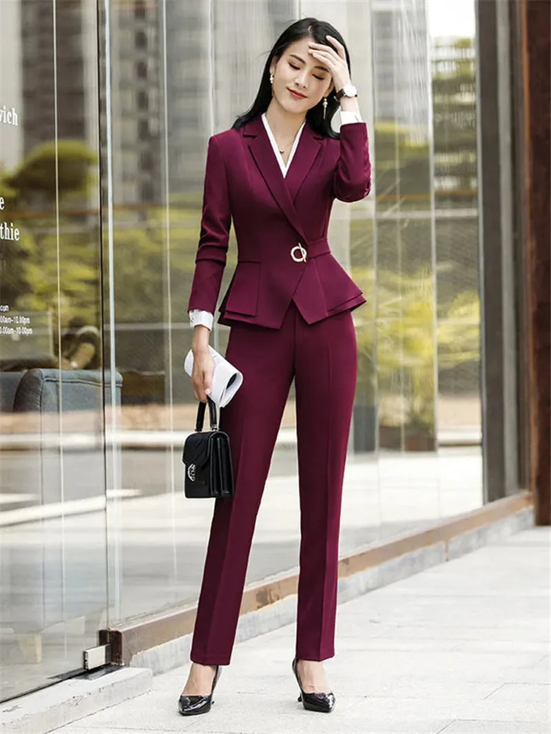 Two Piece - Tailored Jacket & Skirt