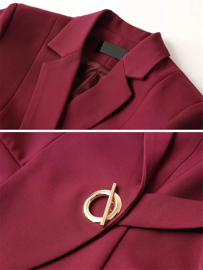 Two Piece - Tailored Jacket & Skirt