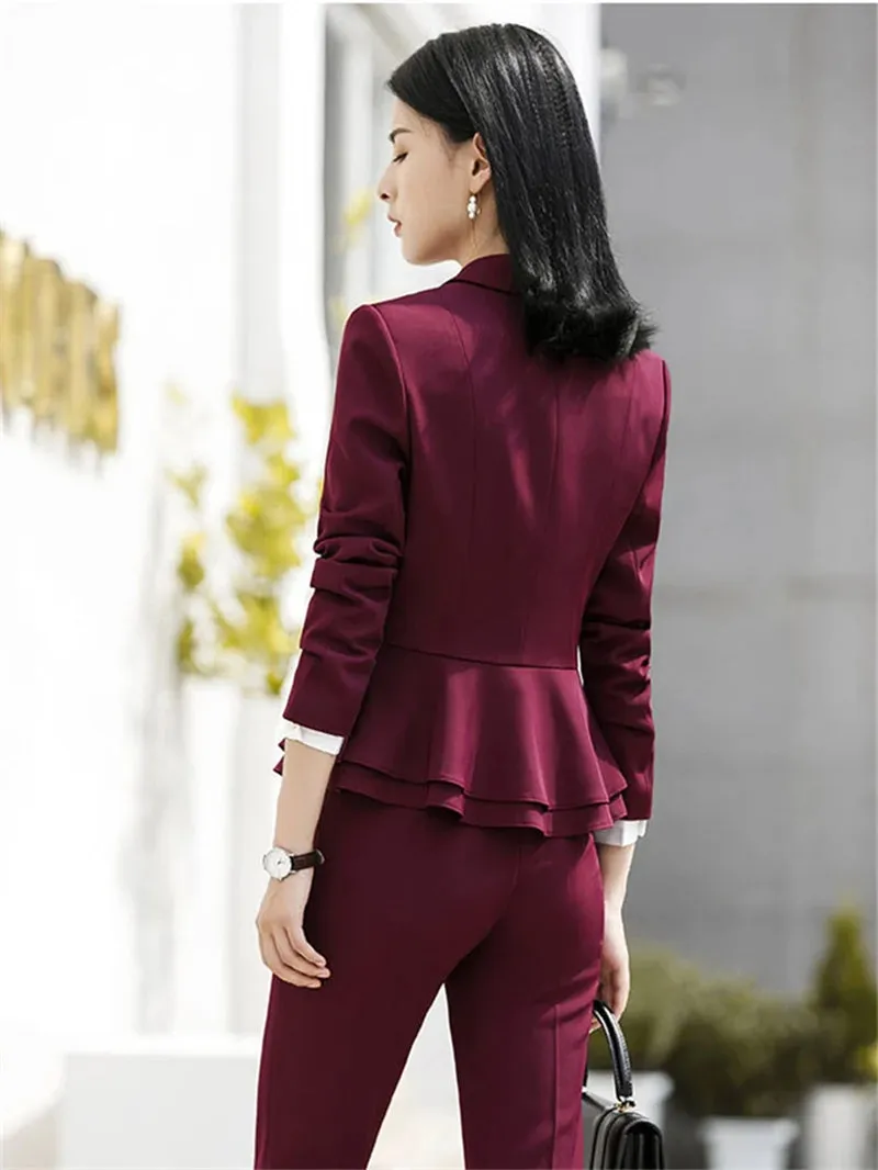 Two Piece - Tailored Jacket & Skirt