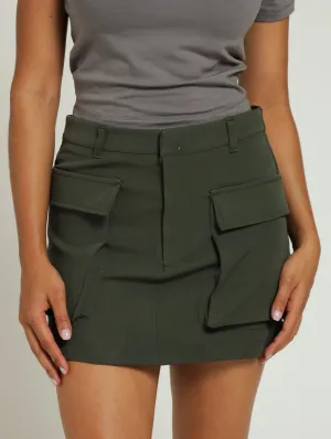 Utility A-Line Skirt - Fatigue